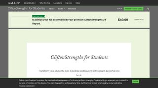 CliftonStrengths for Students - StrengthsQuest