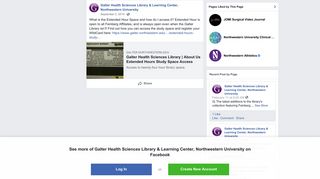 Galter Health Sciences Library & Learning Center ... - Facebook