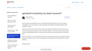 gamban® is blocking my steam account? – gamban®