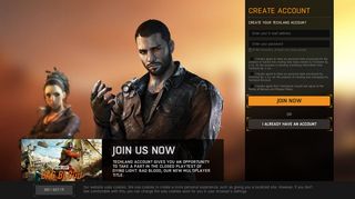 Signup • Techland Account - Dying Light