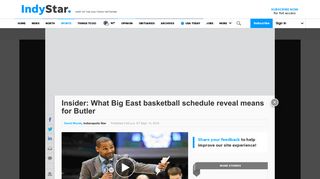 What Big East basketball schedule reveal means for Butler Bulldogs