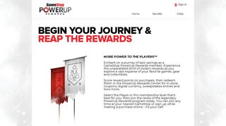 PowerUp Rewards - Benefits - GameStop