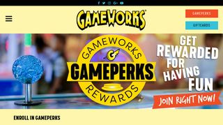 Enroll in GamePerks - GameWorks | Gameworks