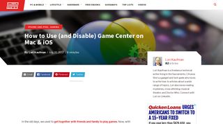 How to Use (and Disable) Game Center on Mac & iOS - MakeUseOf