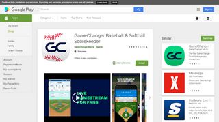 GameChanger Baseball & Softball Scorekeeper - Apps on Google Play