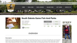 campsd.com - South Dakota Game Fish and Parks information for ...