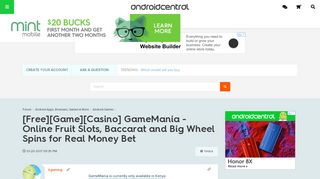 [Free][Game][Casino] GameMania - Online Fruit Slots, Baccarat and ...