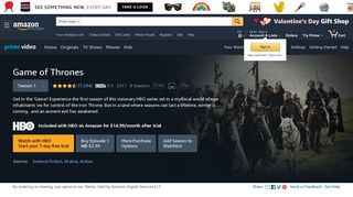 Amazon.com: Watch Game of Thrones Season 1 | Prime Video