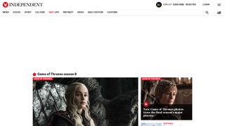 Game of Thrones season 8 - latest news, breaking stories and ...