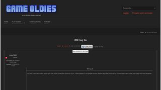 Play NO log In online | Play retro games online at Game Oldies