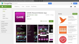 GAME Reward Mobile App - Apps on Google Play