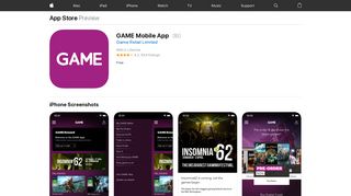 GAME Mobile App on the App Store - iTunes - Apple