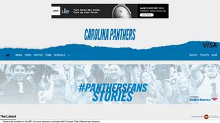 Panthers Home | Carolina Panthers - Panthers.com
