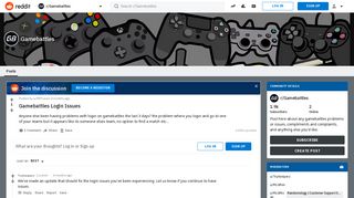 Gamebattles Login Issues : Gamebattles - Reddit