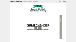 GameChanger Baseball Training