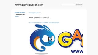 www.gameclub.com.ph - www.gameclub.ph.com - Google Sites