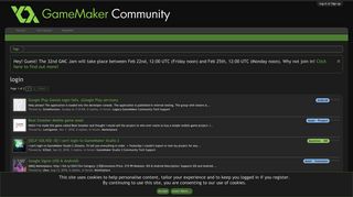 login | GameMaker Community