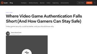 Where Video Game Authentication Falls Short (And How Gamers Can ...