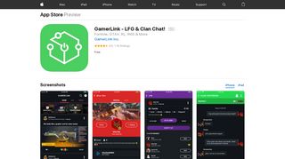 GamerLink - LFG & Clan Chat! on the App Store - iTunes - Apple