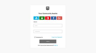 Log in to your Epic Games account - Epic Games | Store