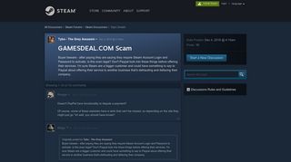 GAMESDEAL.COM Scam :: Steam Discussions - Steam Community