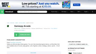 Gamespy Arcade - Free download and software reviews - CNET ...