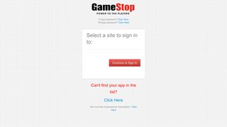 Application Portal - GameStop