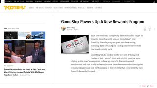GameStop Powers Up A New Rewards Program - Kotaku