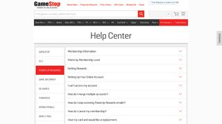 Help Center | GameStop