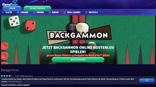 Backgammon Online kostenlos spielen | GameTwist Casino