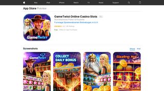 GameTwist Online Casino Slots on the App Store - iTunes - Apple