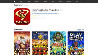 GameTwist Casino - Vegas Slots on the App Store - iTunes - Apple