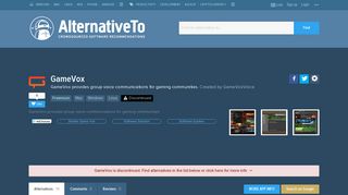 GameVox Alternatives and Similar Games - AlternativeTo.net
