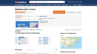 Gamiss.com Reviews - 1,376 Reviews of Gamiss.com | Sitejabber