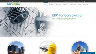 FarVision, Web Based Construction ERP for Real Estate, Infrastructure ...