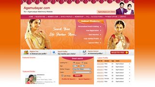 No.1 Agamudayar Matrimony - Agamudayar.com