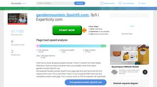 Access gandermountain.3point5.com. 3p5 | Experticity.com