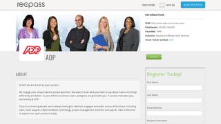 ADP Company Profile | Recpass