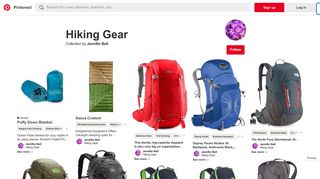 Hiking Gear - Pinterest