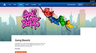 Gang Beasts Game | PS4 - PlayStation