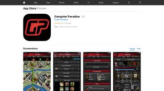 Gangster Paradise on the App Store - iTunes - Apple