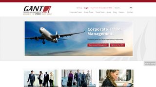 Gant Travel: Corporate Travel Service - Corporate Travel Agency