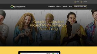 Gantter | Google-Integrated Project Management & Scheduling