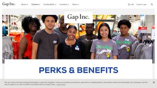 BENEFITS AND PERKS THAT MATTER - Gap Inc. Careers