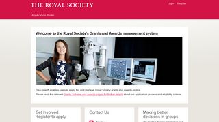 Portal homepage - The Royal Society