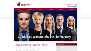 Bristol · gap personnel