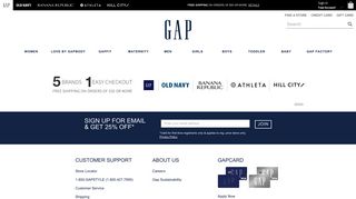 Gap Coupons & Promo Codes | Gap