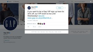 Gap UK on Twitter: 