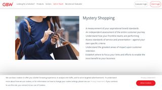 Mystery Shopping, Customer Experience Management, Global : GBW