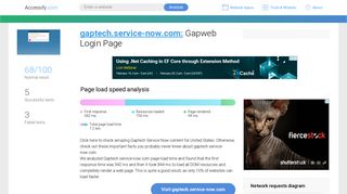 Access gaptech.service-now.com. Gapweb Login Page
